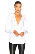 Nicholas Corset Belted Top In White