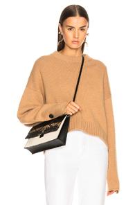 Proenza Schouler Wool Cashmere Crewneck Sweater In Neutrals