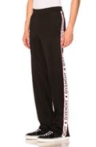 Givenchy Tape Logo Sweatpants In Black