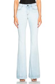 Stella Mccartney 70s Flare Jeans In Blue