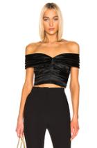 Dolce & Gabbana Ruched Top In Black