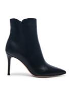 Gianvito Rossi Nappa Leather Levy 85 Ankle Boots In Black