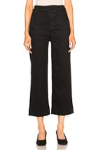 Mother Cinch Greaser Pant In Black