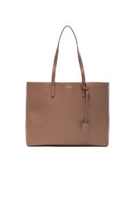 Saint Laurent Large Shopping Bag In Neutrals
