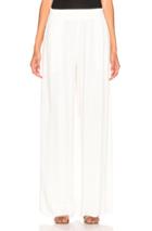 Raquel Allegra Wide Leg Pant In Stripes,white
