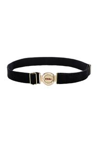 032c Bmc Brooch Belt In Black
