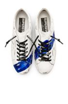 Golden Goose Superstar In Blue,white