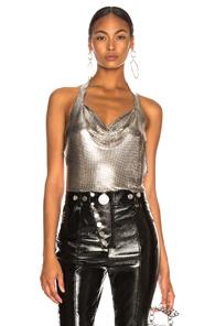 Fannie Schiavoni Crystal Top In Metallics