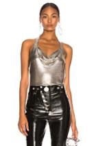 Fannie Schiavoni Crystal Top In Metallics