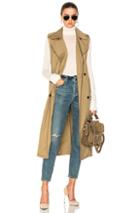 Citizens Of Humanity Sleeveless Trench In Neutrals