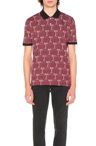 Stussy Martini Jacquard Polo In Red