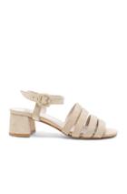 Maryam Nassir Zadeh Suede Palma Low Sandals In Neutrals