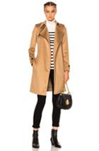 Burberry London Wrap Trench Coat In Brown,neutrals