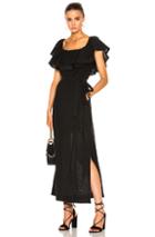 Lisa Marie Fernandez Mira Dress In Black