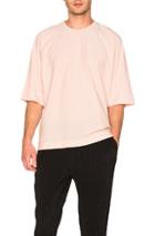 Issey Miyake Homme Plisse Release Tee In Pink