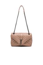 Saint Laurent Medium Envelope Chain Bag In Neutrals