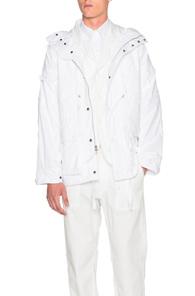 Engineered Garments Field Parka In White