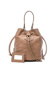 Balenciaga Papier Plate Extra Small Bucket In Neutrals