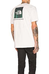 The North Face S/s Red Box Heavyweight Tee In Gray