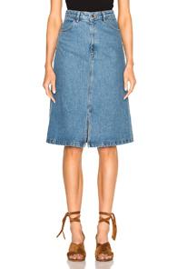 M.i.h Jeans Parra Skirt In Blue
