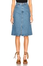M.i.h Jeans Parra Skirt In Blue