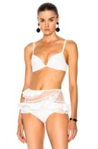 Zimmermann Jasper Bonded Curve Bra In White