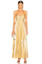 Alexis Joya Dress In Metallic