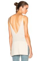 Soyer Cashmere Cami Top In White