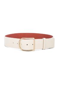 Acne Studios Orione Belt In White