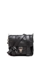 Proenza Schouler Ps1 Leather Pouch In Black