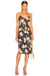 Nili Lotan Short Cami Dress In Blue,floral