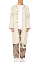 Paria Farzaneh Military Man Mac Coat In Green