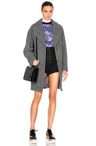 Carven Coat In Gray