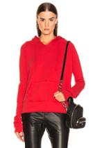 Nili Lotan Janie Hoodie In Red