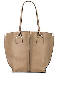 Chloe Medium Vick Tote In Gray