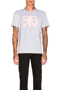 Raf Simons Slim Fit Rs Tee In Gray