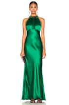 Saloni Michelle Dress In Green