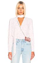 Equipment Haty Top In Abstract,red,white