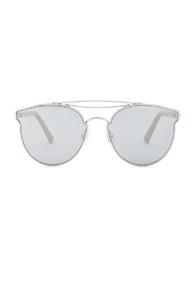 Gentle Monster Add Moon Sunglasses In Metallics