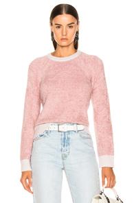 Rag & Bone/jean Valerie Crew In Pink