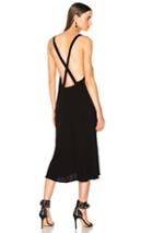 Haider Ackermann Midi Camisole Dress In Black