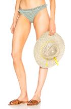 Solid & Striped Milly Bikini Bottom In Green