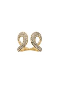Carbon & Hyde Medusa Ring In Metallics