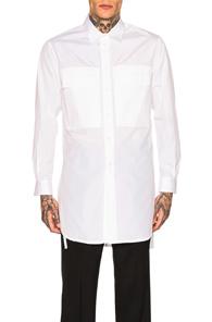 Craig Green Long Shirt In White