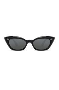Oliver Peoples Bianka Sunglasses In Black
