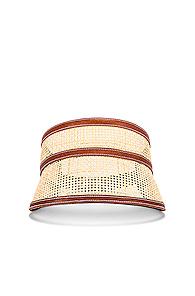 Janessa Leone Constance Visor In Neutral