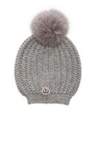 Moncler Berretto Beanie In Gray
