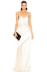Galvan Salinas Dress In Gray