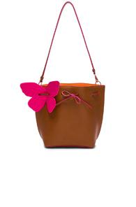 Sophia Webster Remi Butterfly Bucket Bag In Neutrals,pink