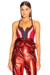 Isabel Marant Toan Bodysuit In Pink,red